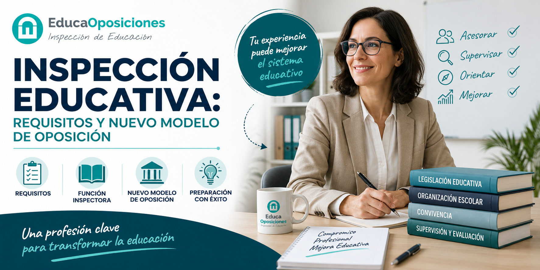 Inspección Educativa: requisitos, función inspectora y nuevo modelo de oposición