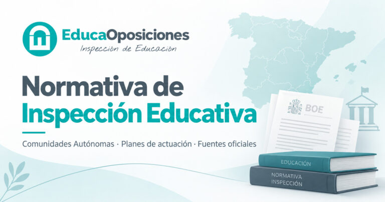 Normativa de Inspección Educativa y planes de actuación por Comunidades Autónomas