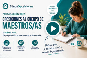 Oposiciones maestros 2026