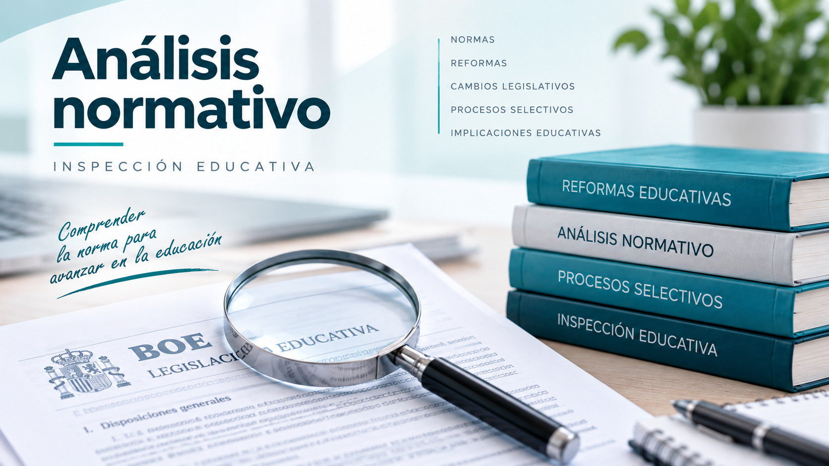 Análisis normativo en educación e Inspección Educativa